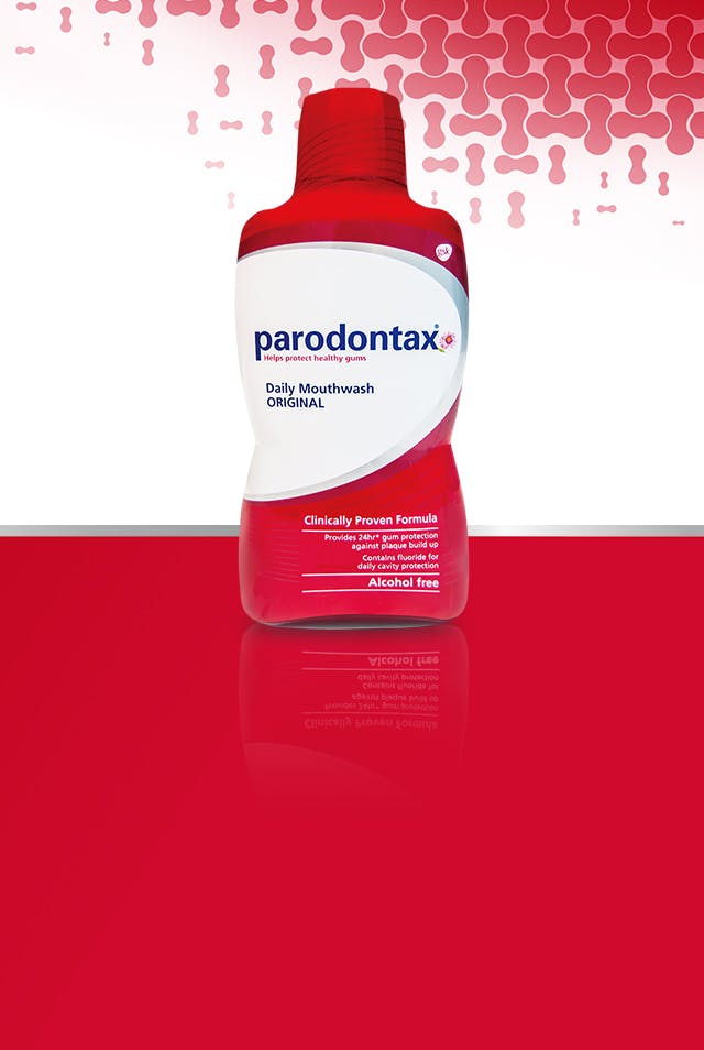 parodontax Daily mouthwash product range
