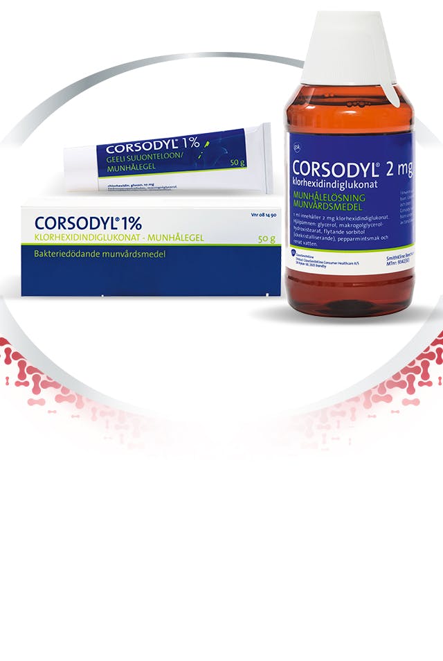 Corsodyl sortiment