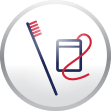 Toothbrush Floss Oral Hygiene parodontax Icon Toothbrush Floss Oral Hygiene parodontax Icon