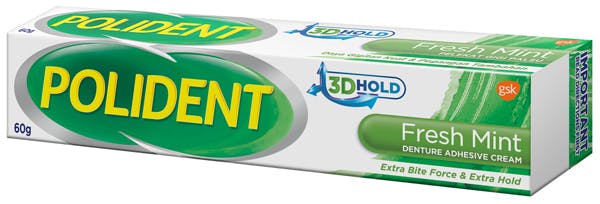 Polident Adhesive Cream Original Fresh Mint