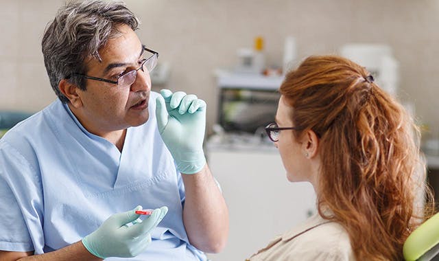 Expert Advice header image Close up image of Local Denture Care Expert