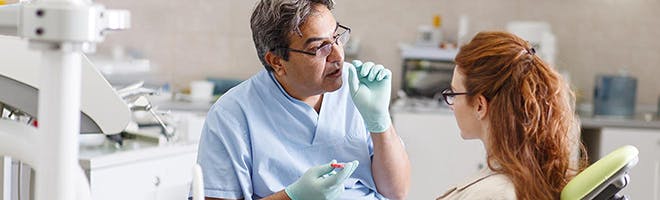 Expert Advice header image Close up image of Local Denture Care Expert