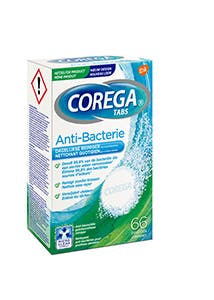 Corega® anti-bacterie reiniger Corega® anti-bacterie reinigingstabletten