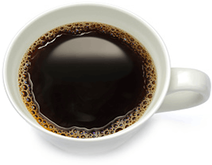 Tasse de café noir Tasse de café noir