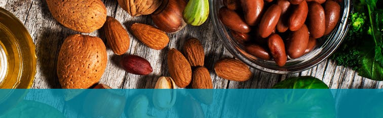 Bowl of almonds Bowl of almonds