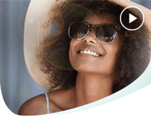 Woman Smiles With Strong and White Teeth Woman Smiles With Strong and White Teeth