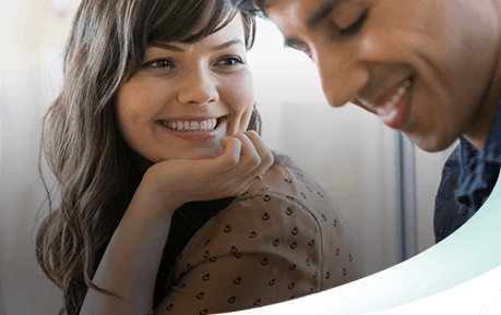 Woman Smiling with Healthy Tooth Enamel Woman Smiling with Healthy Tooth Enamel