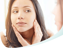 Women Looking in Mirror Skin Icon Women Looking in Mirror Skin Icon
