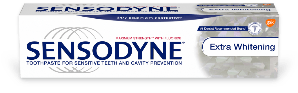 Sensodyne Extra Whitening toothpaste