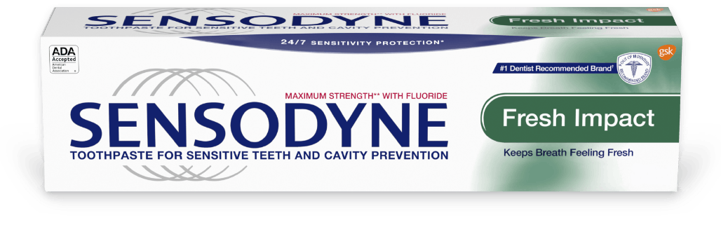 Sensodyne Fresh Impact toothpaste