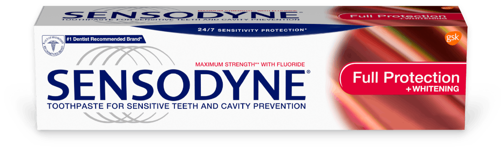 Sensodyne Full Protection with Whitening toothpaste