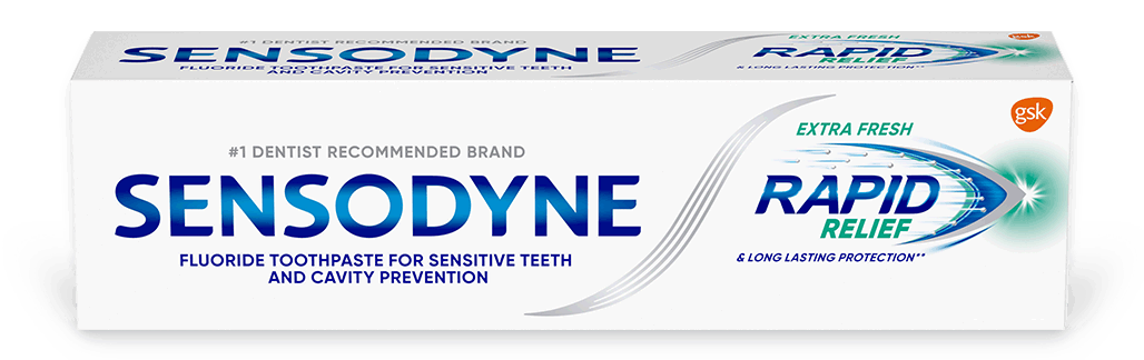 Rapid Relief Mint Toothpaste | Sensodyne