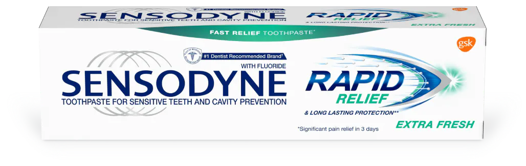 Rapid Relief Mint Toothpaste Sensodyne