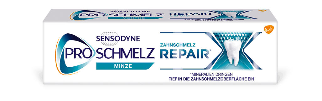 Box of Sensodyne Pronamel Intensive Enamel Repair toothpaste in Extra Fresh