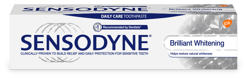 Sensodyne Brilliant Whitening toothpaste