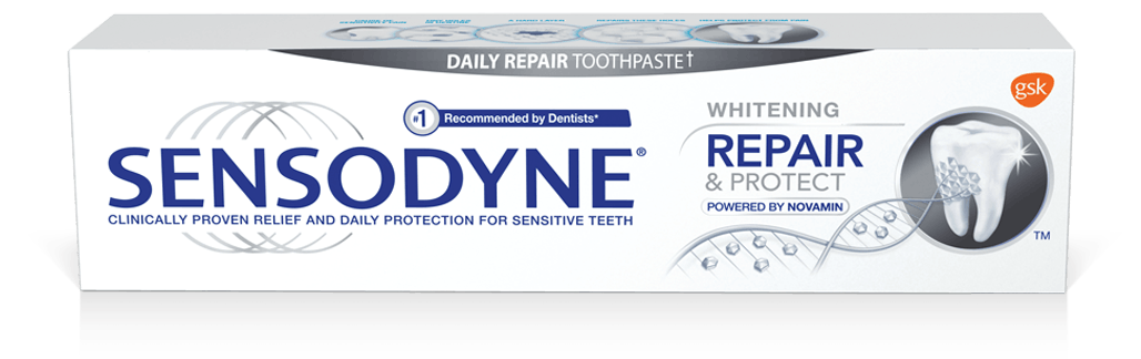 Repair and Protect Whitening Toothpaste | Sensodyne