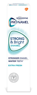 Sensodyne Pronamel Strong and Bright toothpaste in Extra Fresh
