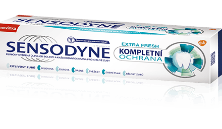 Zubní pasta Kompletní ochrana Extra Fresh Sensodyne |Zubní pasta Kompletní ochrana Extra Fresh