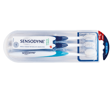 Sensodyne Zubní kartáček Gentle Care Soft Triopack Pack