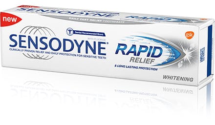 Sensodyne Rapid Relief Whitening Toothpaste