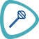 Baby rattle icon