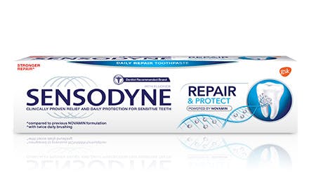 Repair and Protect Toothpaste Sensodyne® | Repair and Protect Toothpaste