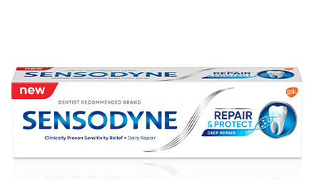 Repair and Protect Toothpaste Sensodyne® | Repair and Protect Toothpaste