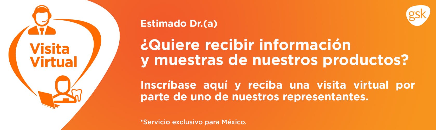 Visita virtual GSK - Sensodyne Mexico