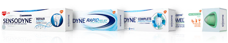 חפש מוצר סנסודיין המתאים לך