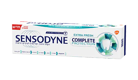 משחת שיניים הגנה מלאה מרעננת במיוחד