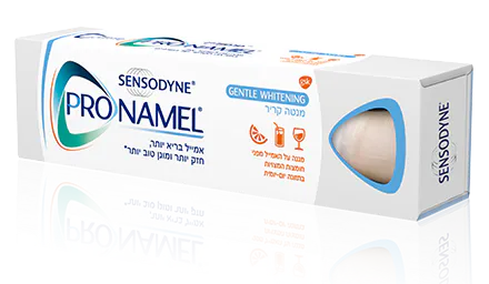 משחת שיניים פרונמל הלבנה עדינה