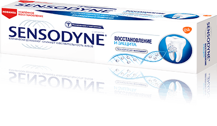 Sensodyne® тіс пастасы| Қалпына келтіру және Қорғаныс Sensodyne® тіс пастасы| Қалпына келтіру және Қорғаныс