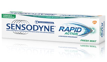 Dentífrico Rapid Action Fresh Mint Dentífrico Rapid Action Fresh Mint
