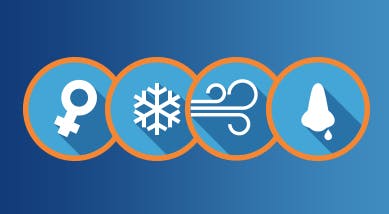 common cold sore trigger icons