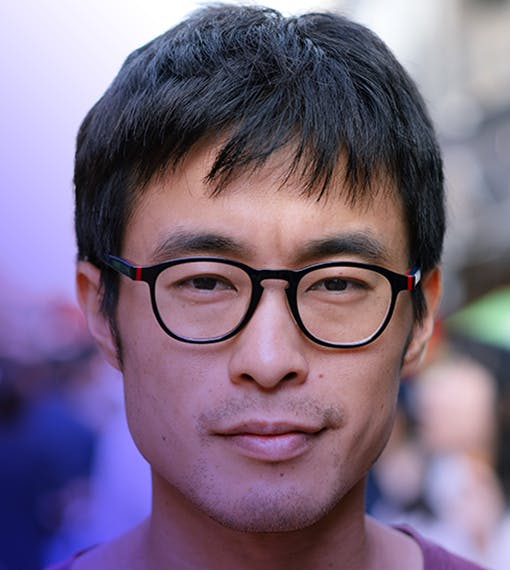 man in glasses