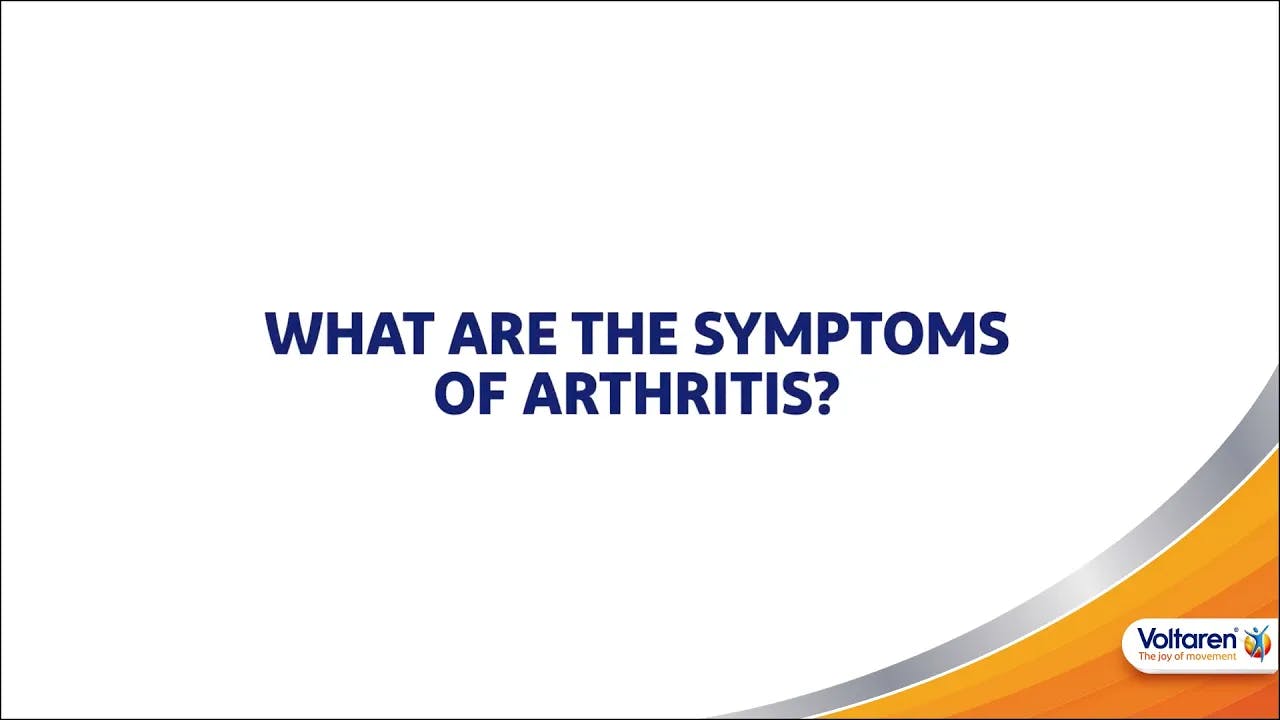 Symptoms of Arthritis Symptoms of Arthritis