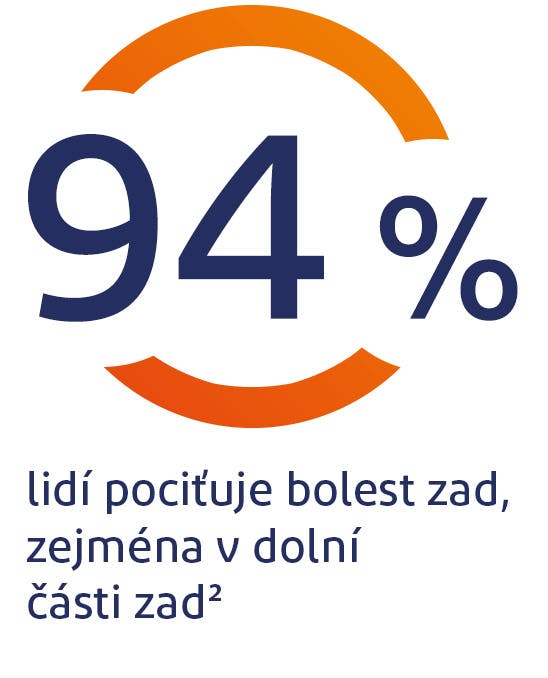 94 % lidí trápí bolesti v dolní části zad 94 % lidí trápí bolesti v dolní části zad