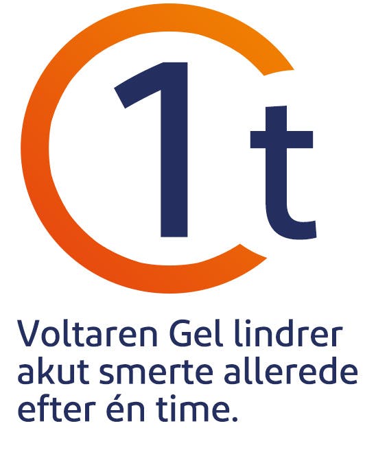 1t Voltaren Gel lindrer akut smerte allerede efter én time. 1t Voltaren Gel lindrer akut smerte allerede efter én time.