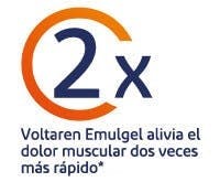 Voltaren Emulgel ofrece un alivio del dolor muscular 2 veces más rápido Voltaren Emulgel ofrece un alivio del dolor muscular 2 veces más rápido - voltaren emulgel para qué sirve