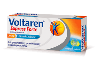 Voltaren Express Forte Opakowanie Voltaren Express Forte