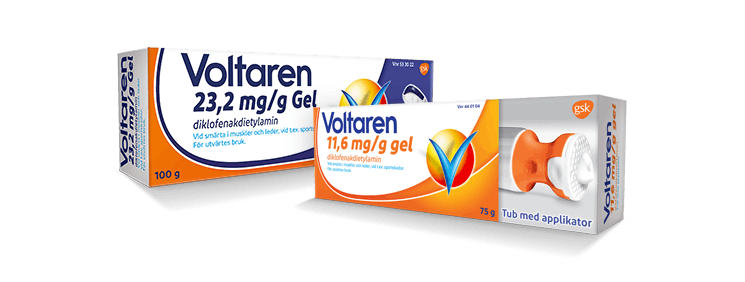 Snabb smärtstillande effekt med Emulgel.