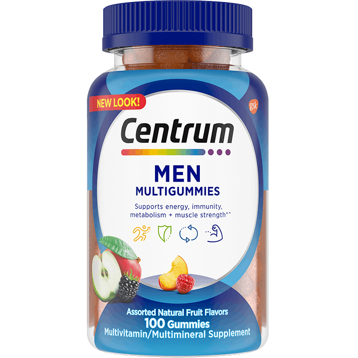 Multigummies Para Hombres Micronutrientes Centrum