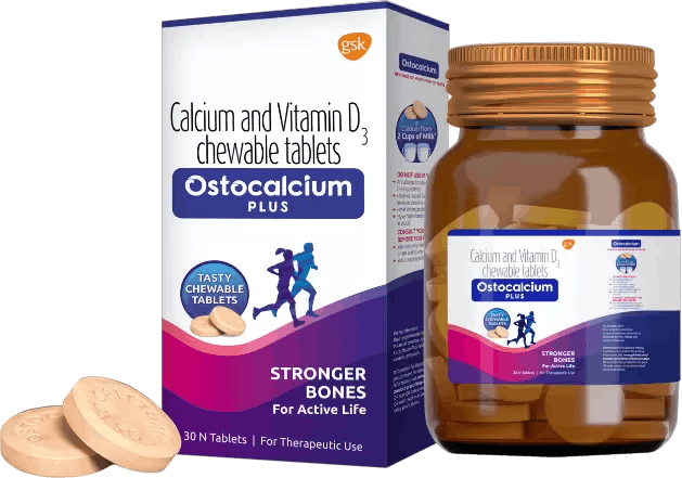 Difference Between Ostocalcium And Ostocalcium Plus Ostocalcium Plus Chewable Tablets