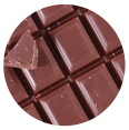 Close up of pieces of chocolate Close up of pieces of chocolate
