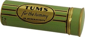 Original Green TUMS roll Original Green TUMS roll