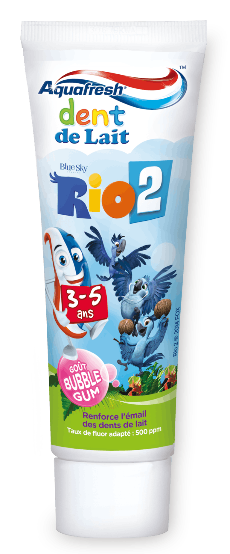 Dentrifrice dents de lait 3 à 5 ans Dentrifrice dents de lait 3 à 5 ans