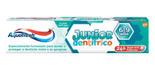 A minha pasta dentífrica Júnior A minha pasta dentífrica Júnior